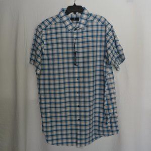 Men's Size 2XT Hart Schaffner Marx Short-Sleeve Button-Down Shirt, NWOT